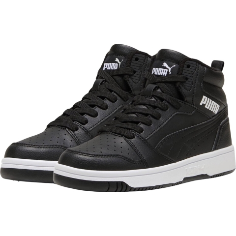 Puma Rebound V6 WTR Sneakers Teenager Schuhe Für Für Kinder | Black/White | Größe: 38.5