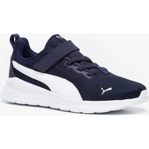 Puma Anzarun Lite Sneakers Kinder Schuhe | Mit Plain | Peacoat/White | Größe: 31