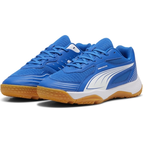 Puma Solarflash III Hallensportschuhe Teenager Für Für Kinder | Royal/White | Größe: 33