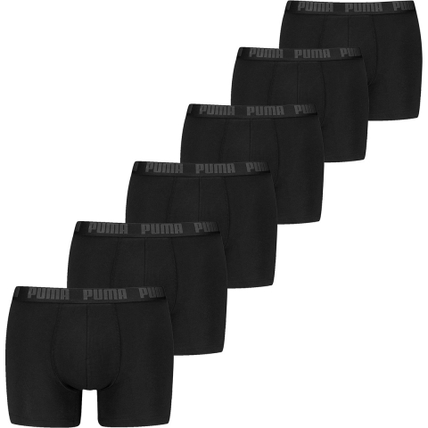 Licence Puma Boxershorts 6-er Pack Herren | Black | Größe: 6