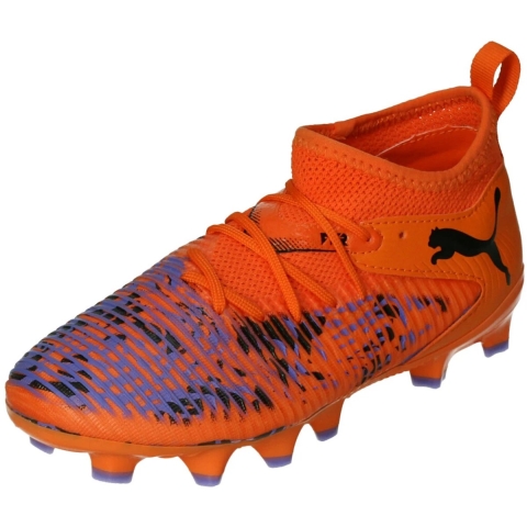 Puma FUTURE 8 MATCH CREATIVITY FG/AG Fußballschuhe Teenager Für Für Kinder | Orange Poppy/Black/Dark Amethyst | Größe: 37