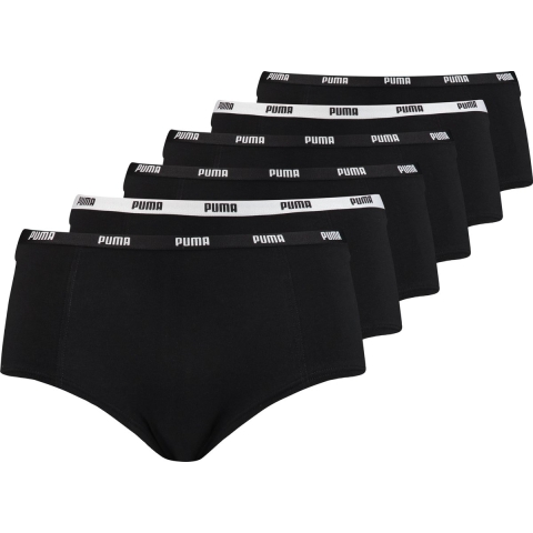 Licence Puma Slips Damen (6er-Pack) | Black | Größe: 5