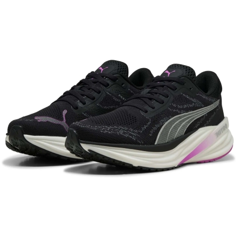 Puma Magnify NITRO™ 2 Laufschuhe Damen | Black/Pure Magenta | Größe: 38.5