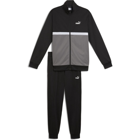 Puma Poly Colourblock Trainingsanzug Herren | Mit Print | Black | Größe: XL
