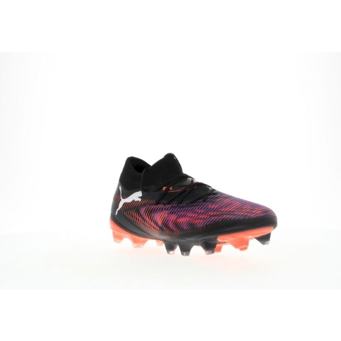 Puma FUTURE 8 MATCH FG/AG Fußballschuhe | Black/White/Glowing Red | Größe: 46.5