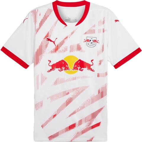 Puma RB Leipzig 24/25 Heimtrikot Herren | Mit Print | White/Red | Größe: S