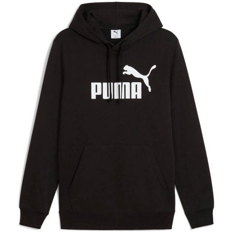 Puma Essentials No. 1 Logo Hoodie Teenager Für Herren | Mit Logo Print | Black | Größe: XXL