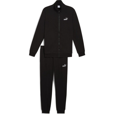 Puma Essentials Jogginganzug Herren | Mit Plain | Black | Größe: XXL