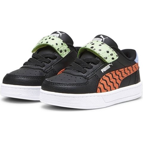 Puma Caven 2.0 Mix Match Sneakers Baby Schuhe | Black/Hot Heat/Spring Fern | Größe: 23