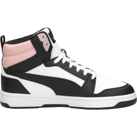 Puma Rebound Sneakers Schuhe | Mit Plain | White/Black/Mauve Mist | Größe: 42