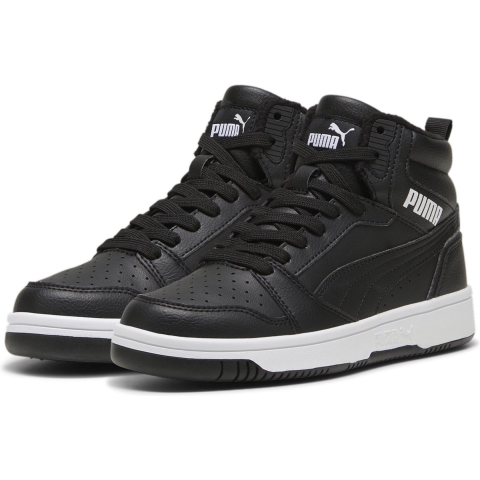 Puma Rebound V6 WTR Sneakers Teenager Schuhe Für Für Kinder | Black/White | Größe: 37