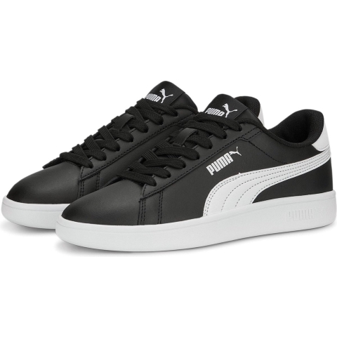 Puma Smash 3.0 Leather Sneakers Teenager Schuhe Für Für Kinder | Black/White | Größe: 36