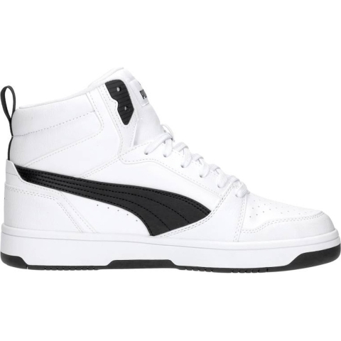 Puma Rebound Sneakers Schuhe | Mit Plain | White/Black | Größe: 48