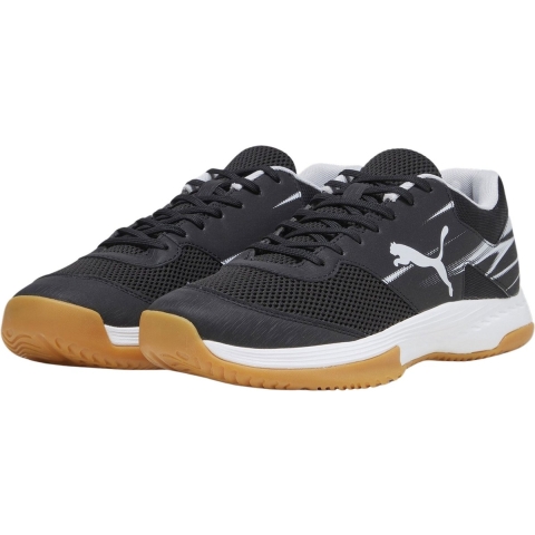 Puma Varion II Handballschuhe | Mit Colorful | Black/Cool Light Gray/Yellow Blaze | Größe: 44.5