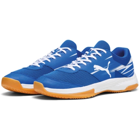 Puma Varion II Handballschuhe | Mit Colorful | Royal/White/Gum | Größe: 42.5