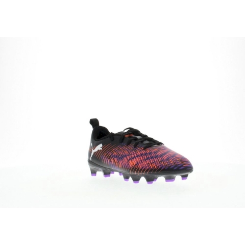 Puma FUTURE 8 PLAY FG/AG Fußballschuhe Teenager Für Für Kinder | Black/White/Glowing Red | Größe: 34.5