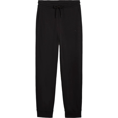 Puma HER Comfort Hochgeschnittene Jogginghose Damen | Mit Plain | Black | Größe: S