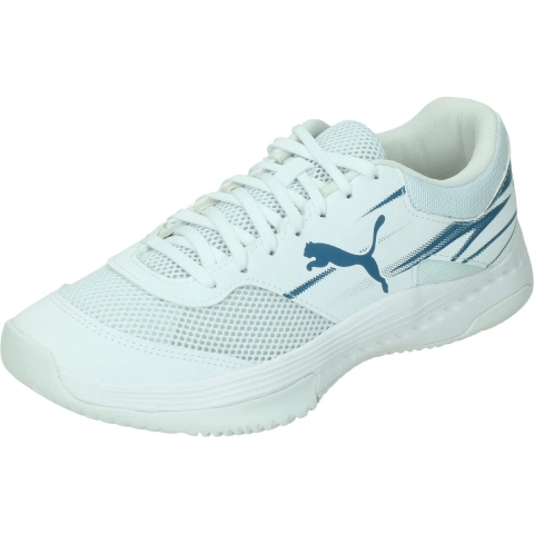 Puma Varion II Handballschuhe | Mit Colorful | White/Blue Horizon | Größe: 37.5