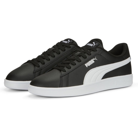 Puma Smash 3.0 L Sneakers Schuhe | Mit Plain | Black/White | Größe: 47