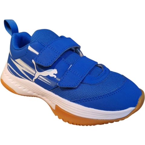 Puma Varion II Hallensportschuhe Teenager Für Für Kinder | Royal/White/Gum | Größe: 29