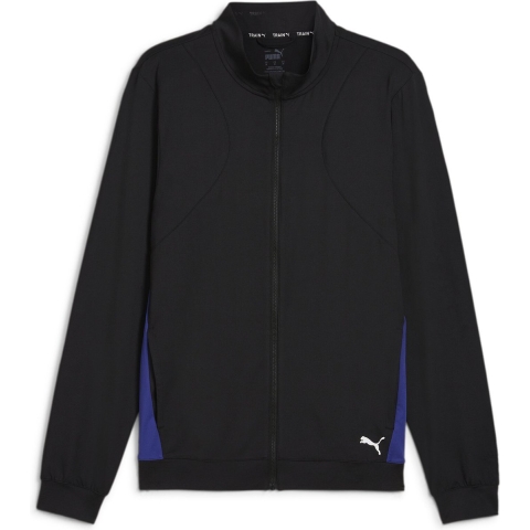 Puma CLOUDSPUN Jacke mit durchgehendem Reißverschluss Herren | Black/Lapis Lazuli | Größe: L