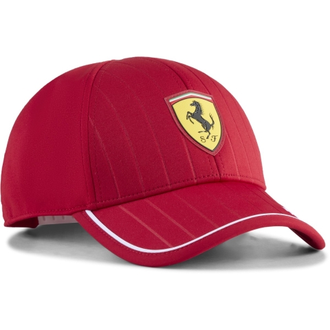 Puma Scuderia Ferrari 2025 Team Baseball-Cap Teenager Für Für Kinder | Mit Plain | Dark Cherry | Größe: YOUTH