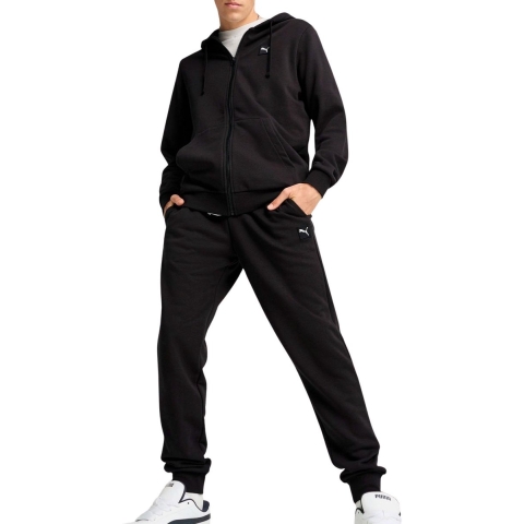 Puma Jogginganzug mit Kapuze Herren | Mit Print | Black | Größe: S