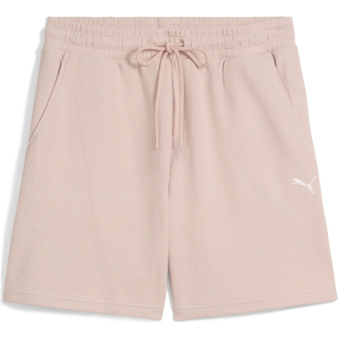 Puma HER 5"Shorts mit hohem Bund Damen | Mit Plain | Rose Quartz | Größe: XL