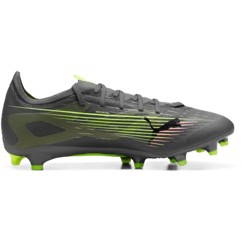 Puma ULTRA 5 MATCH FG/AG Fußballschuhe Unisex | Matte Aged Silver/Yellow Alert/Aged Silver | Größe: 44