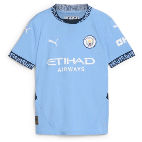 Puma Manchester City 24/25 Heimtrikot Teenager Für Für Kinder | Light Blue/Marine Blue | Größe: 11-12Y