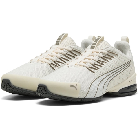 Puma Voltaic Evo Sneakers Schuhe | Warm White/Velvet Moss/White | Größe: 45