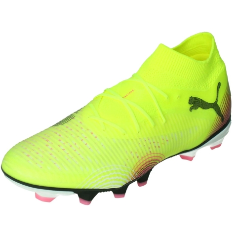Puma FUTURE 8 PRO FG/AG Fußballschuhe Unisex | Yellow Alert/Black/Sun Struck | Größe: 41