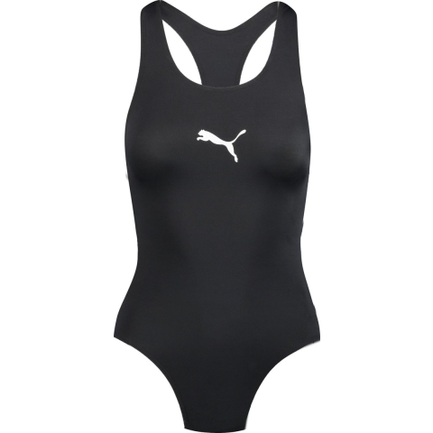 Licence Puma Swim Damen Racerback Badeanzug | Black | Größe: XS