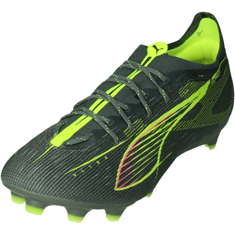 Puma ULTRA 5 PRO FG/AG Fußballschuhe Unisex | Matte Aged Silver/Yellow Alert/Sun Struck | Größe: 44