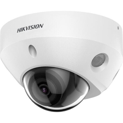 Hikvision - DS-2CD2547G2-LS - ColorVu Hybrid - Mini-Dome - Audio - 4MP - IP - Zwart