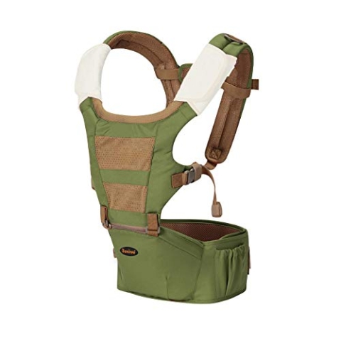 Baninni 3-in-1 Babytrage mit Hip Sitz Porta 15 kg BNBC003-GR