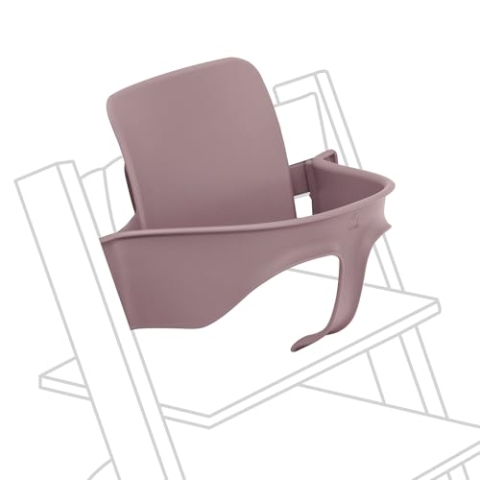 Stokke Tripp Trapp Baby Set 2, Heather Mauve - Geeignet für Kinder von 6–36 Monaten - Verwandele Tripp Trapp Stühle, die nach Mai 2003 produziert wurden, in einen bequemen Hochstuhl