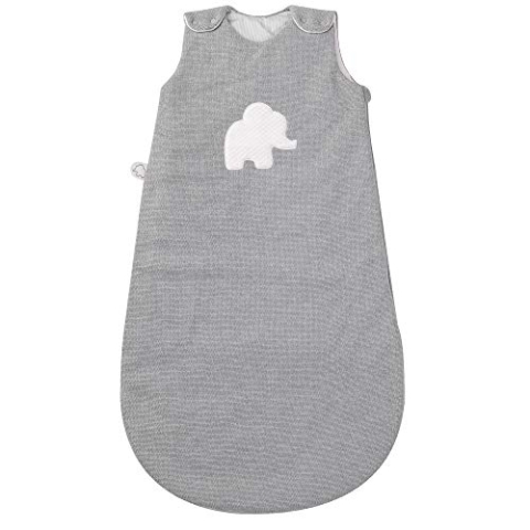 Nattou Ganzjahres-Schlafsack, 90 cm, Tembo, Grau