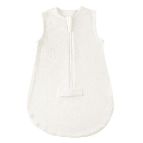 Nattou Sommerschlafsack Hase Lapidou, TOG 0.6, 100% Baumwolle, 65 cm, Weiß