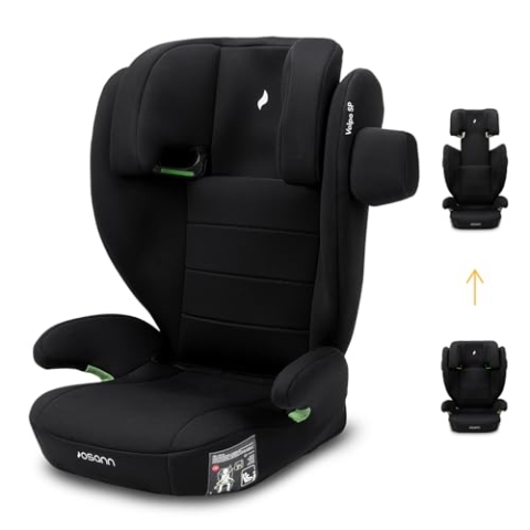 Osann Volpo SP, Kindersitz ohne Isofix ab 3 Jahren, Autositz von 100 bis 150 cm - Black