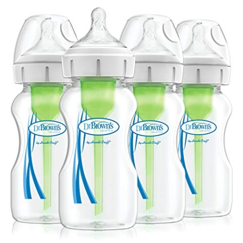 Dr. Brown's DRB-FED10 Options+ 270 ml, 4er Pack, transparent, 200 g