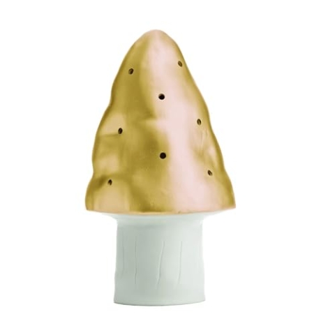 Egmont Heico Toys Nachtlicht Pilzform, klein, goldfarben