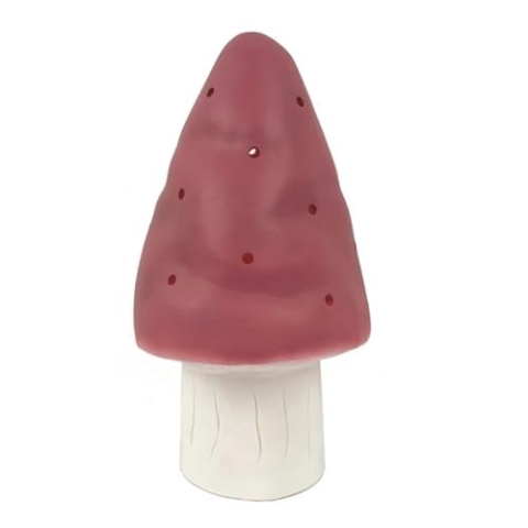 Egmont Toys Kleine Pilzlampe - Cuberdon Rosa LED Nachtlicht 120 Lumen Batteriebetrieben