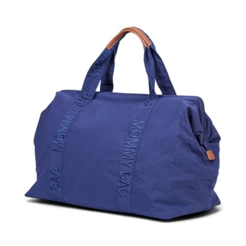 CHILDHOME, Mommy Bag, Wickeltasche, Mutterschaft,Reisetasche, Großes Fassungsvermögen-Wickelunterlage, Verstellbarer Schultergurt, Unterteilung, Isoliertasche, Kofferdurchführung, Urban Navy