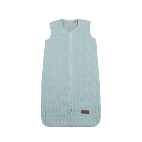 Baby's Only - Schlafsack Baby Cable - Babyschlafsack - Pucksack - Fein gestrickt - Baumwollfutter - Mint - 90 cm