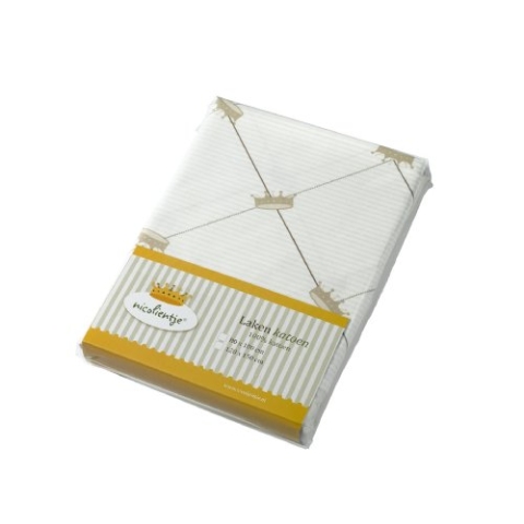 Nicolientje 700967 Bettlaken, 120x150 cm, ecru