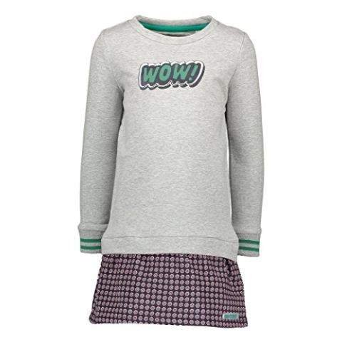 Mood Street Kleid Langarm grau