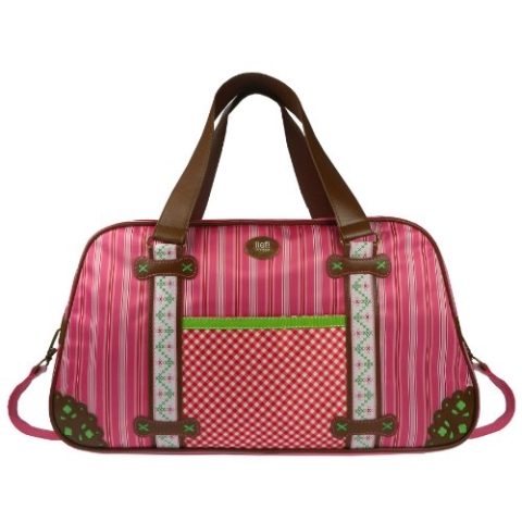 Lief! 440-4829-2 Wickeltasche, rosa gestreift
