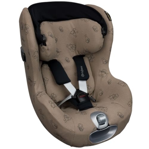 Ukje Bezug | Kompatibel mit Cybex Sirona z i-size | Viele Farben & Muster | Dickes, Atmungsaktives Baumwollgewebe | Kompatibel mit Sirona z i-size, Sirona z, Cybex Sirona z - miffy