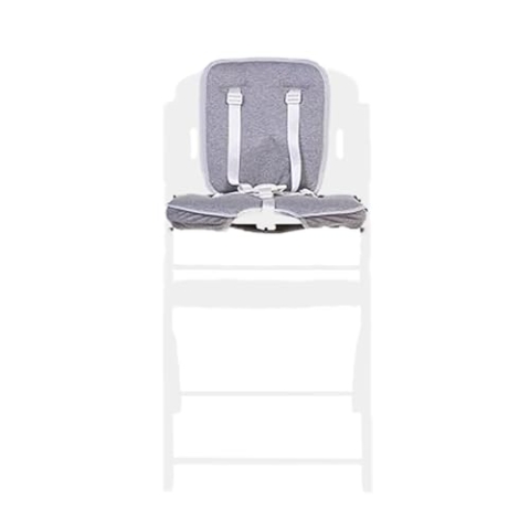 CHILDHOME, Kissen für Hochstuhl Evosit Childhome, Jersey 100% Baumwolle Ökotex, Jersey grey